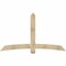 Ekena Millwork Bellingham Rough Sawn Timber Gable Bracket, Douglas Fir, 84"W x 49"H x 4"D x 6"F, 14/12 Pitch GBW084X49X0406BEL00RDF - alternate 1
